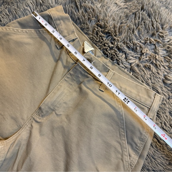 Carhartt Original Fit Duck Dungaree Desert B11 DES Mens 30x30 - Picture 5 of 6